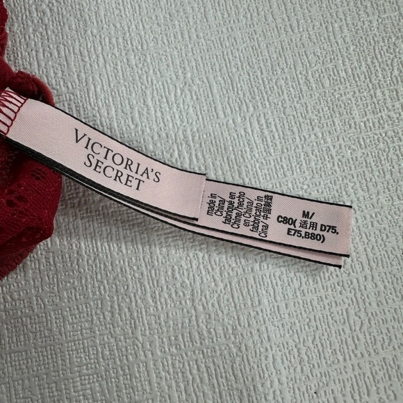 Victoria’s Secret lace red bralette size M - Picture 7 of 10